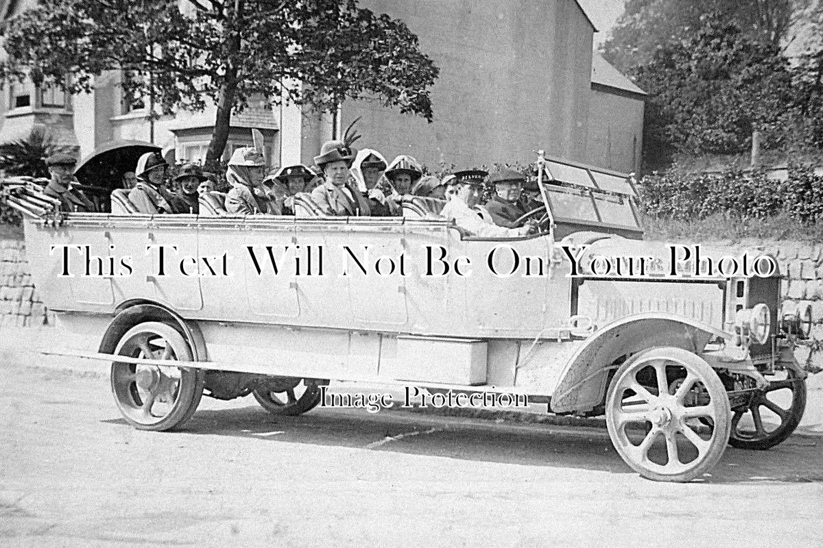 CO 1396 - Silver King Charabanc Outing, Redruth, Cornwall