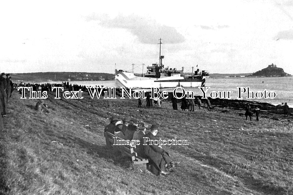 CO 1416 - Gibson 'Lake Harris' Shipwreck, Penzance, Cornwall 1918