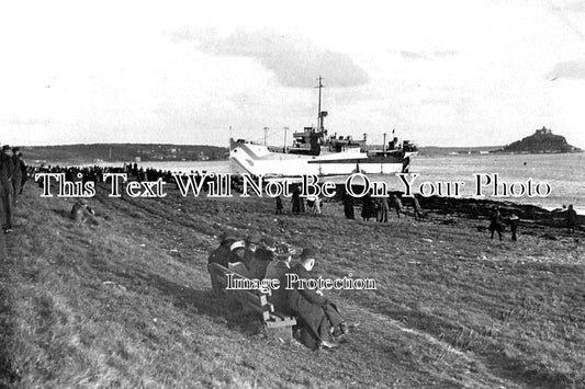 CO 1416 - Gibson 'Lake Harris' Shipwreck, Penzance, Cornwall 1918