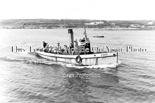 CO 1425 - Steam Boat Ferry Gugh, Scilly Isles, Cornwall 1936