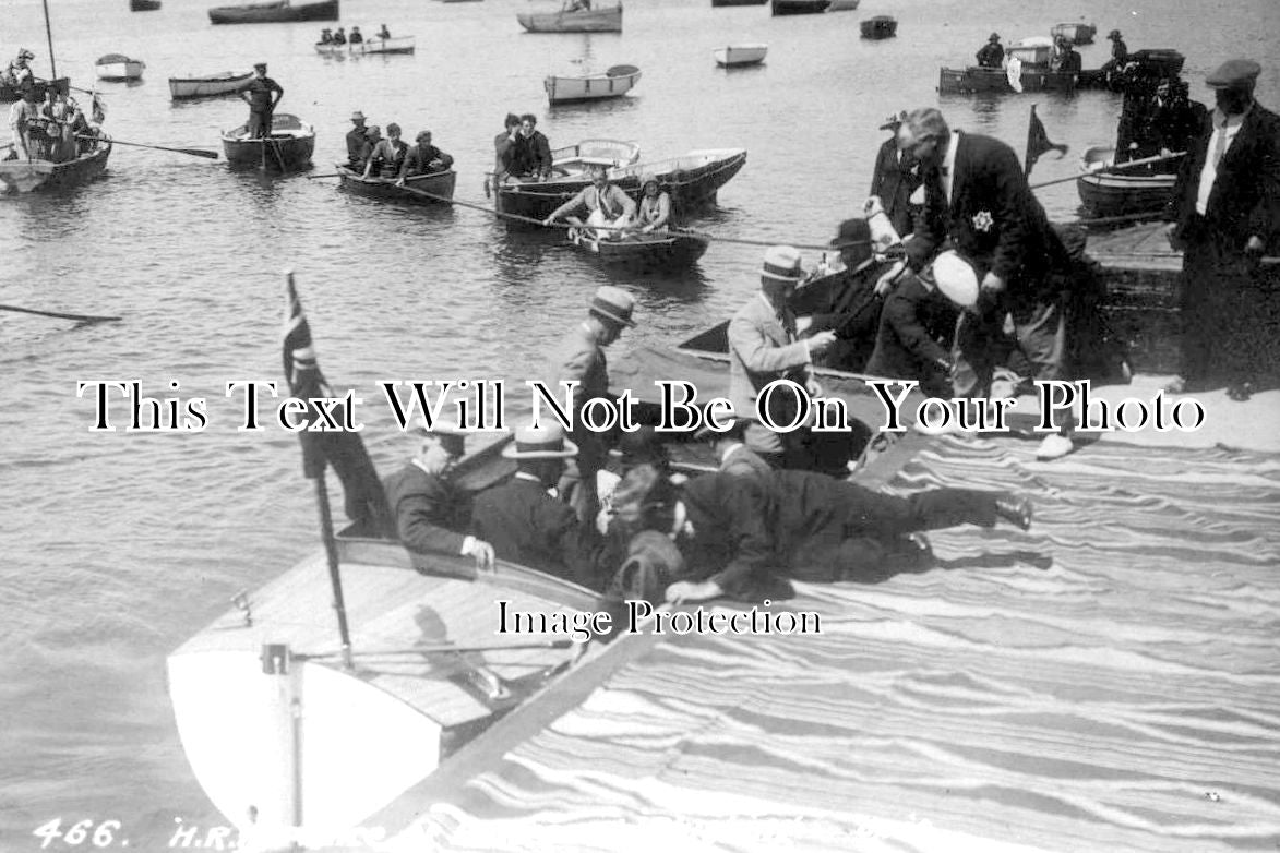 CO 1428 - Royal Visit Of Edward Prince Of Wales Landing At Flushing, Falmouth, Cornwall 1921