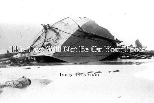 CO 1454 - Trifolium Shipwreck On Gwynver Sand, Cornwall 1914