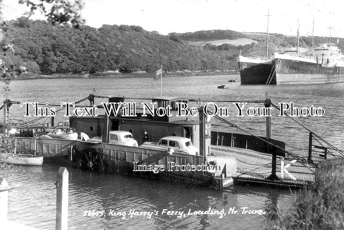 CO 1462 - King Harrys Ferry, Truro, Cornwall