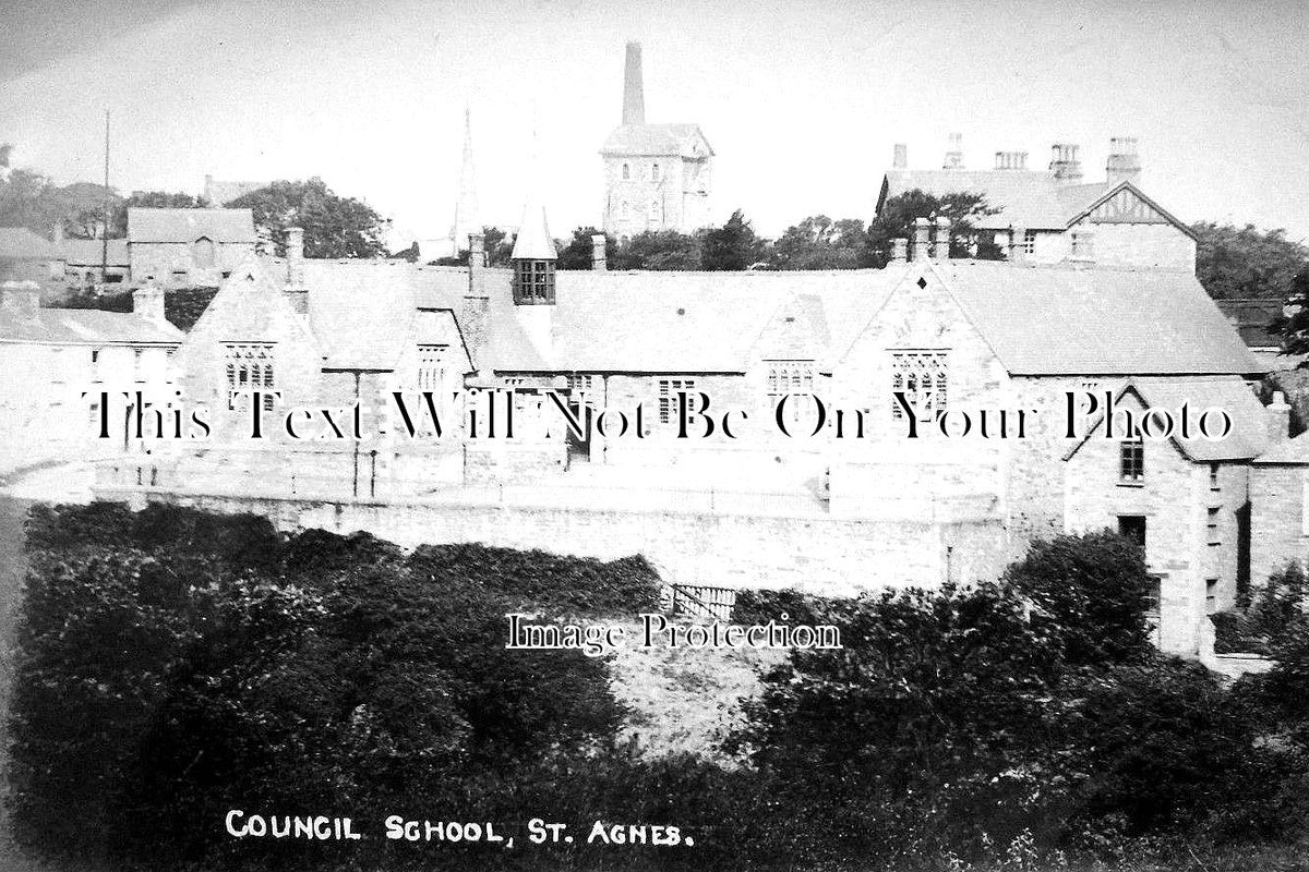 CO 1486 - Council Schools, St Agnes, Cornwall