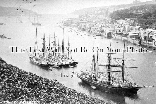 CO 1496 - Fowey Harbour, Cornwall c1910
