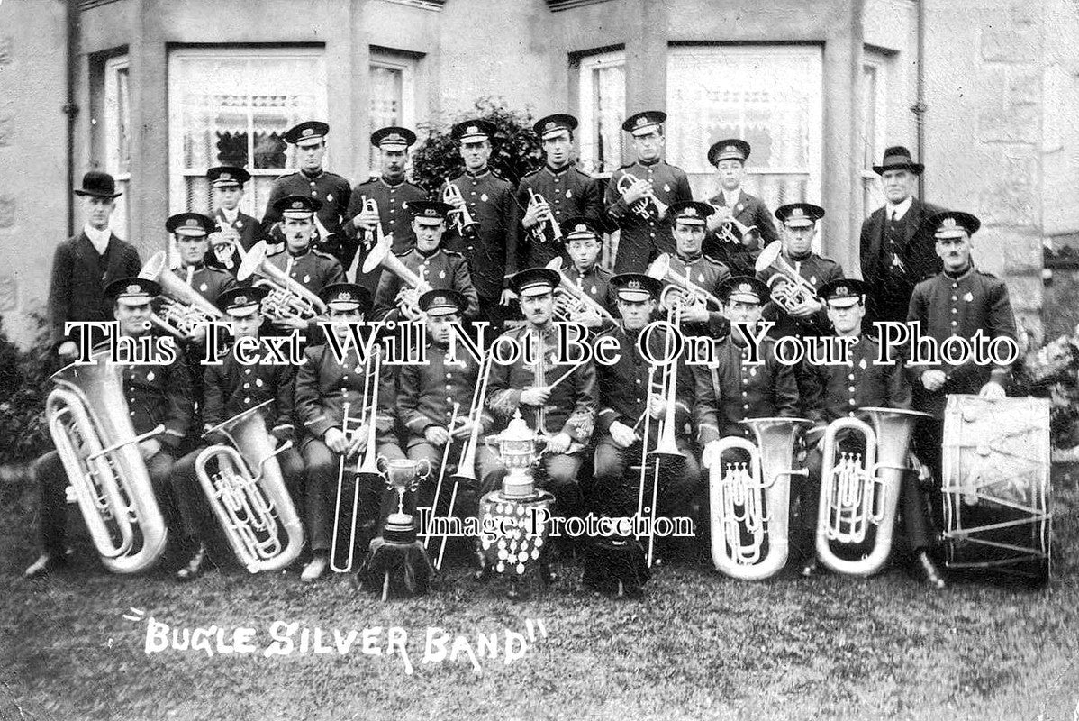 CO 1545 - The Village Silver Band, Bugle, Cornwall