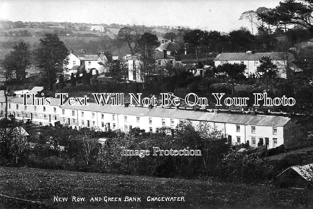 CO 1566 - New Row & Green Bank, Chacewater, Cornwall