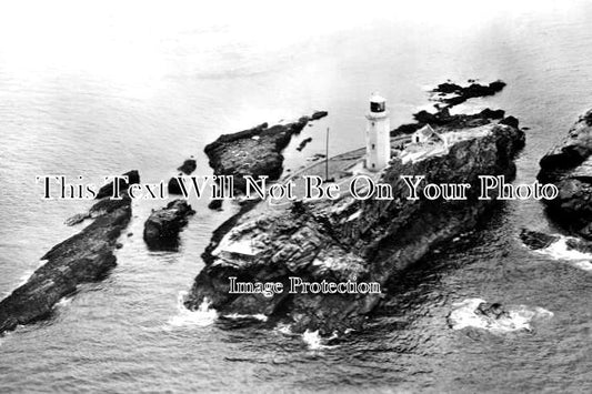 CO 1580 - Godrevy Lighthouse, St Ives Bay, Cornwall