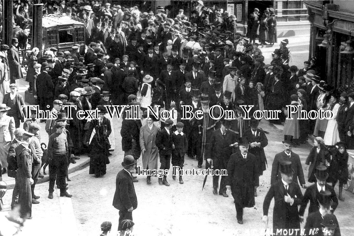 CO 1587 - Proclamation Of King George V Procession, Falmouth, Cornwall