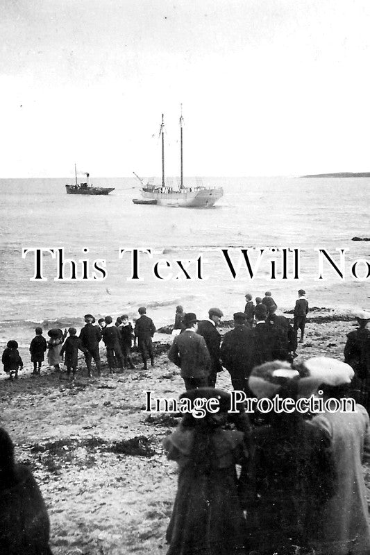 CO 1595 - St Pierre Shipwreck, Looe, Cornwall 1906