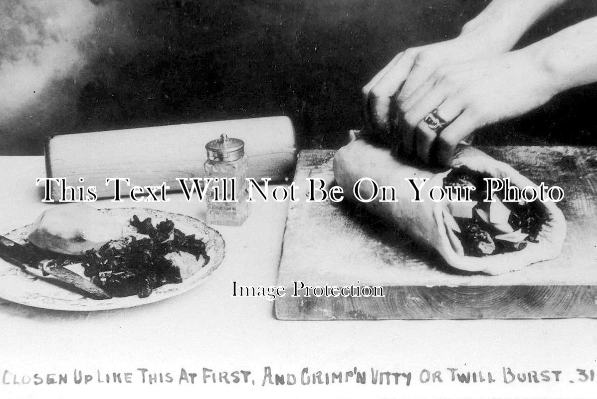 CO 1630 - Making A Cornish Pasty, Cornwall