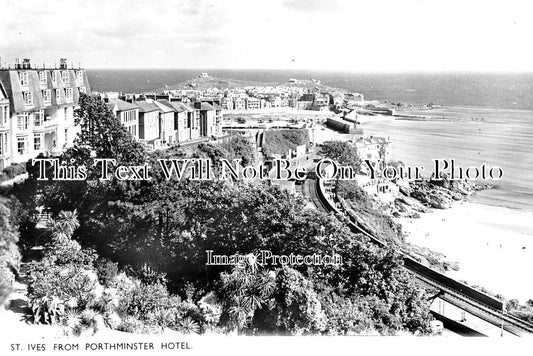CO 1632 - St Ives From Porthminster Hotel, Cornwall