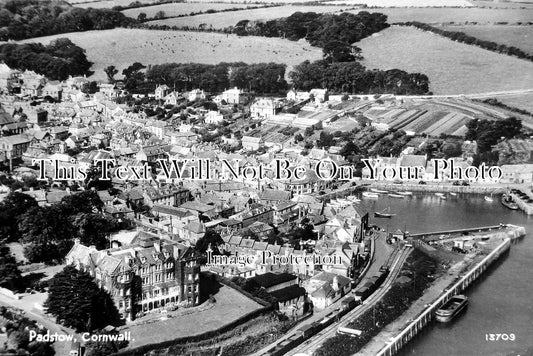 CO 1637 - Aerial View Of Padstow, Cornwall