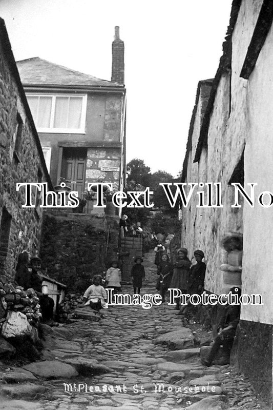 CO 1638 - Mount Pleasant Street, Mousehole, Penzance, Cornwall
