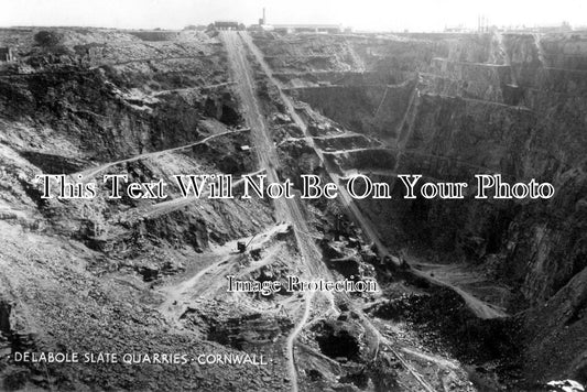 CO 1652 - Delabole Slate Quarries, Cornwall