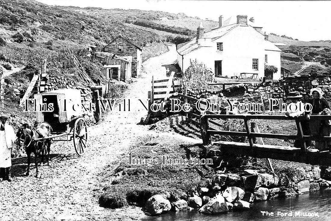 Millook CO 1666 - The Ford, Millook, Cornwall – JB Archive