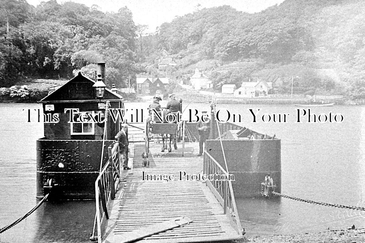 CO 1668 - King Harry Ferry Bridge, Cornwall
