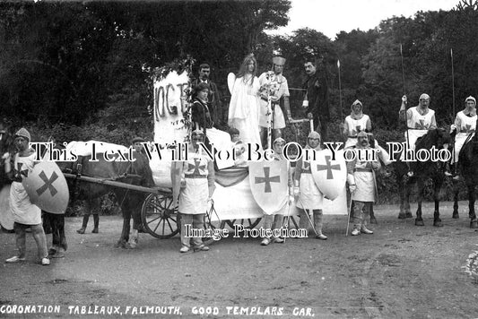CO 1704 - Falmouth Coronation Of King George V, Cornwall 1911