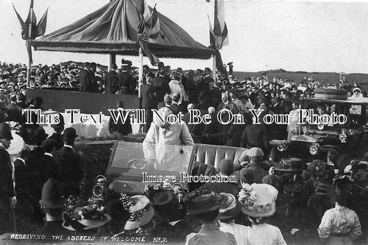 CO 171 - Prince Of Wales Visits Newquay, Cornwall c1919