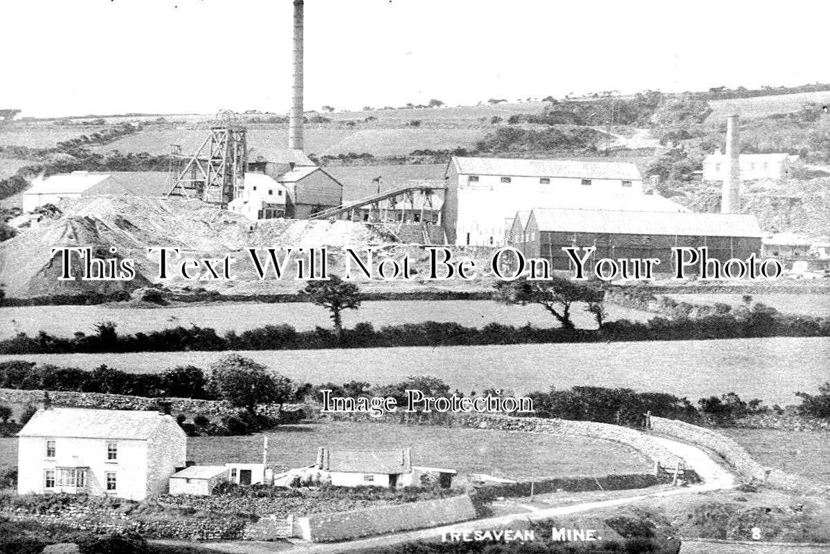 CO 1714 - Tresavean Mine, Lanner, Cornwall