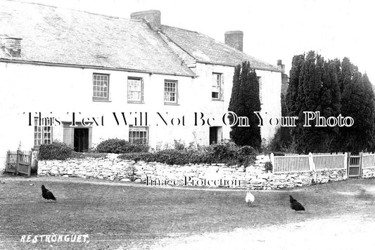 CO 1733 - Restronguet Cottages, Cornwall c1910