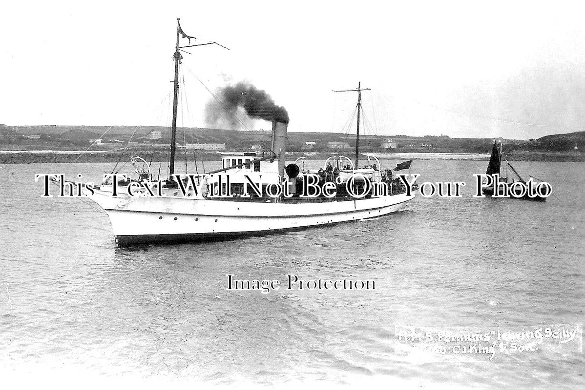 CO 1735 - Isles Of Scilly Ferry Boat RMS Peninnis