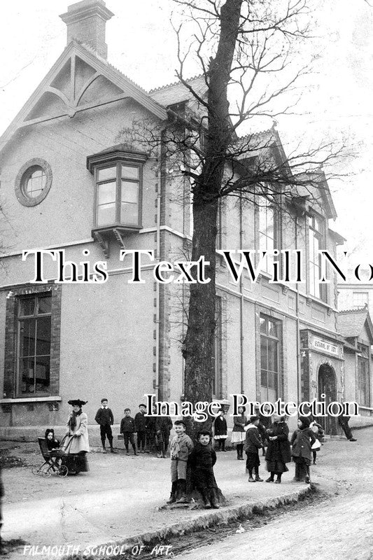 CO 1736 - Falmouth Art School, Cornwall c1905
