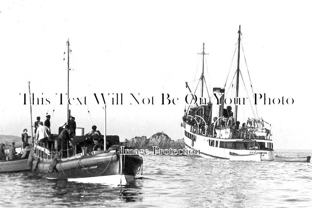 CO 1746 - RMS Scillonian Aground At St Agnes, Cornwall 1957