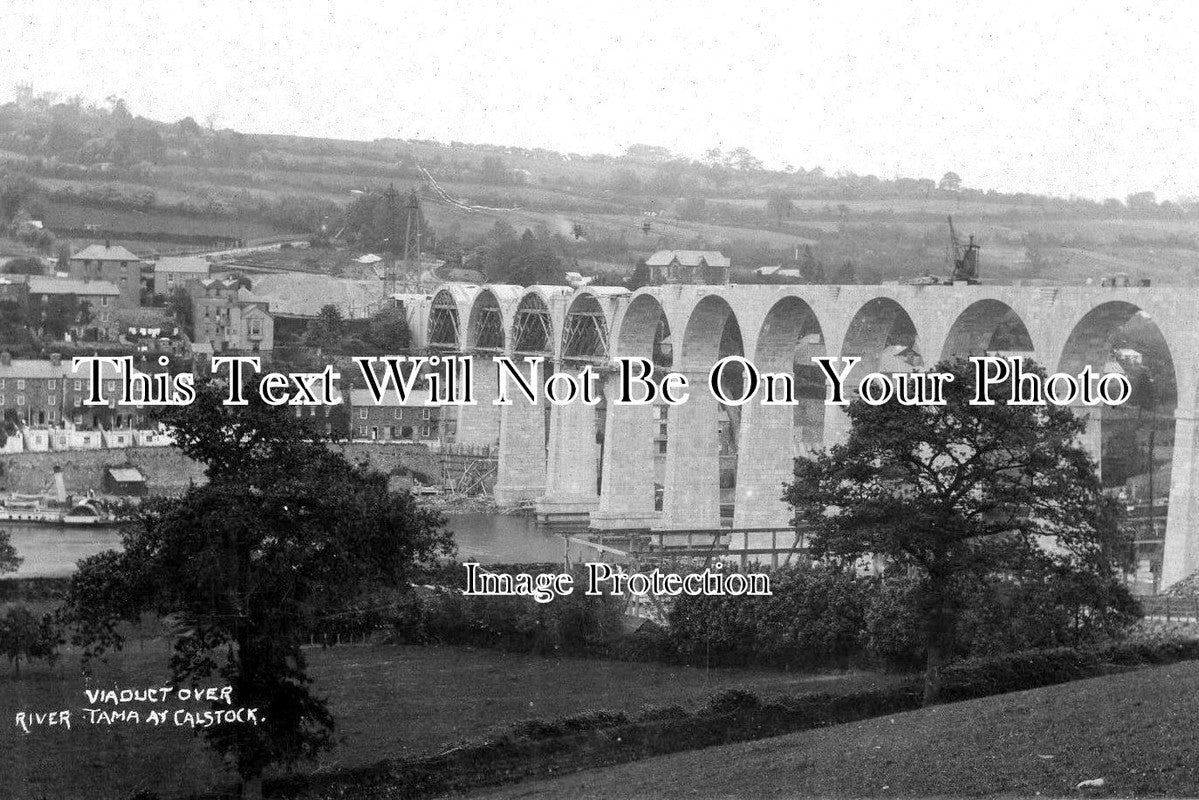 CO 1753 - Viaduct Over River Tama, Calstock, Cornwall