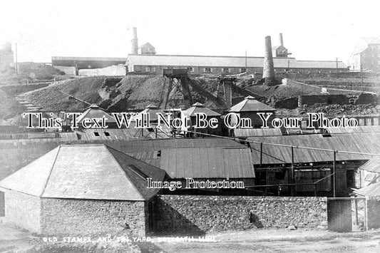CO 1758 - Old Stamps & Tin Yard, Dolcoath Mine, Camborne, Cornwall