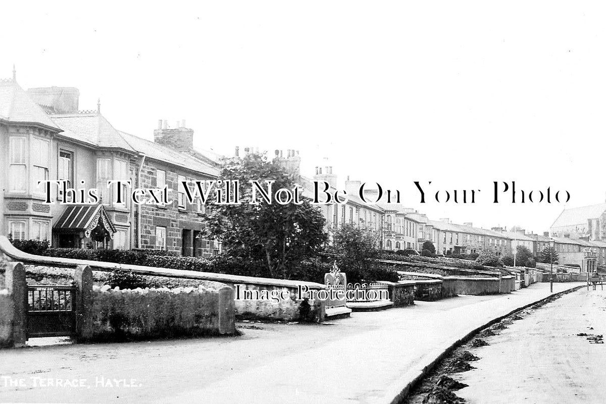 CO 1772 - The Terrace, Hayle, Cornwall c1914