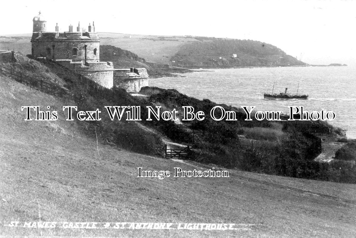CO 1786 - St Mawes Castle & St Anthony Lighthouse, Cornwall