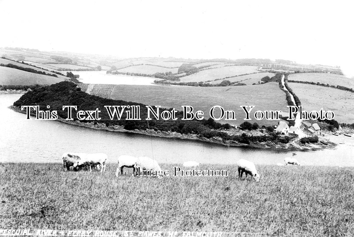 CO 1789 - Percuil Ferry, Portscatho, Cornwall c1908