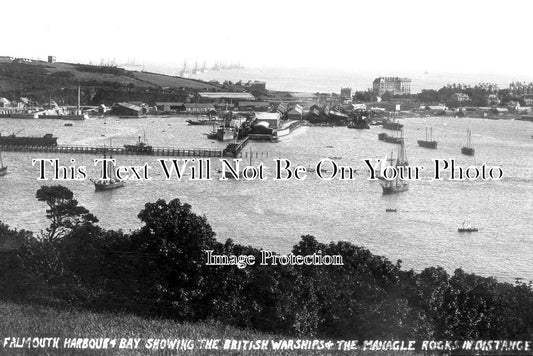 CO 1790 - Falmouth Harbour & Bay & Manacle Rocks, Cornwall