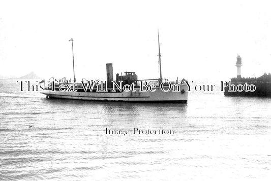 CO 1808 - RMS Scillonian, Penzance, Cornwall 1926