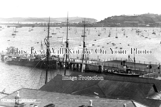 CO 1818 - Falmouth Harbour, Cornwall c1908