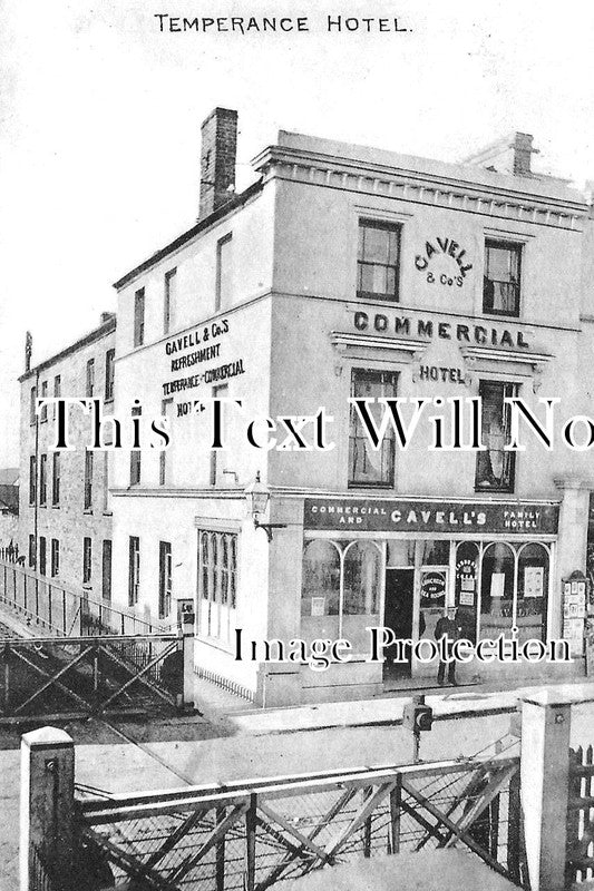 CO 1834 - Commercial Temperance Hotel, Wadebridge, Cornwall