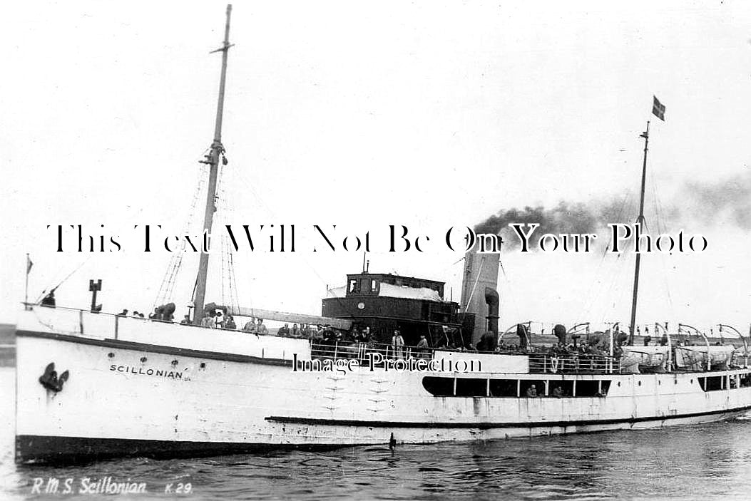 CO 1840 - RMS Scillonian, Cornwall
