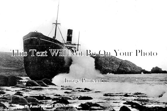CO 1848 - South America Shipwreck, Boskenna, Cornwall