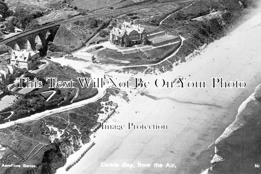 CO 1853 - Carbis Bay From The Air, Cornwall