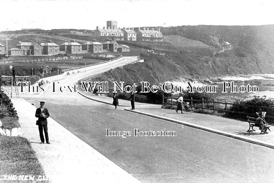CO 1864 - The New Cliff Drive, Falmouth, Cornwall c1908