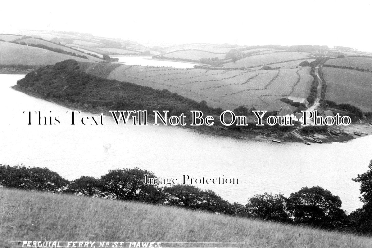 CO 1865 - Percuil Ferry, Portscatho, Cornwall c1908