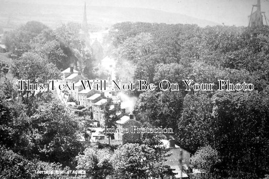 CO 1872 - Cottage Row, St Agnes, Cornwall c1906