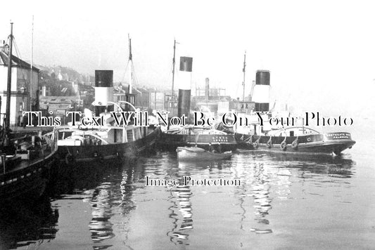 CO 1932 - Falmouth Tugs, Cornwall c1954