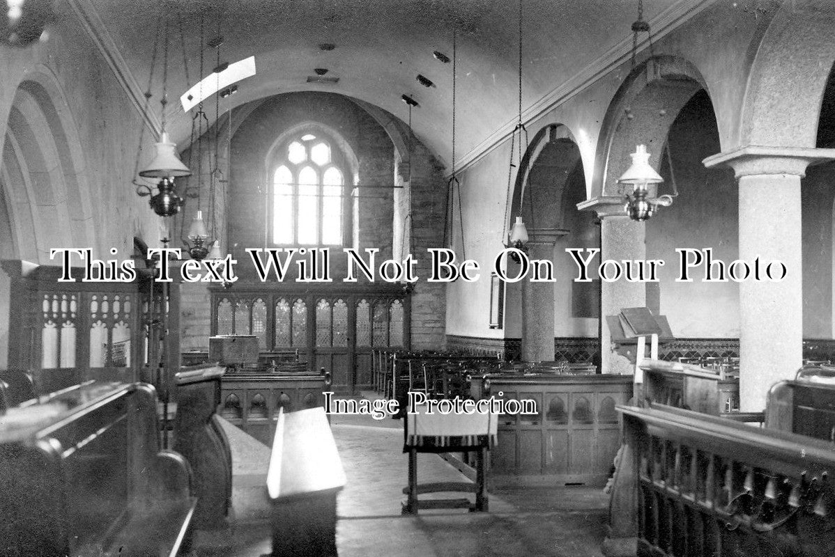 CO 1941 - Pelynt Church Interior, Cornwall