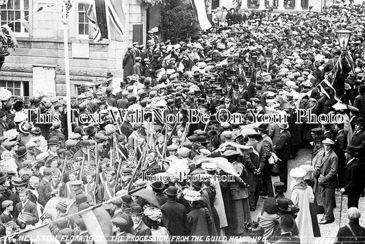 CO 1942 - Flora Day Helston, Illogan Redruth, Cornwall 1907