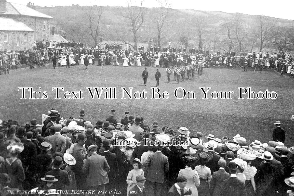 CO 1958 - Flora Day, Helston, Cornwall 1905