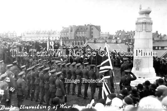 CO 1960 - Bude War Memorial Unveiling, Cornwall 1922