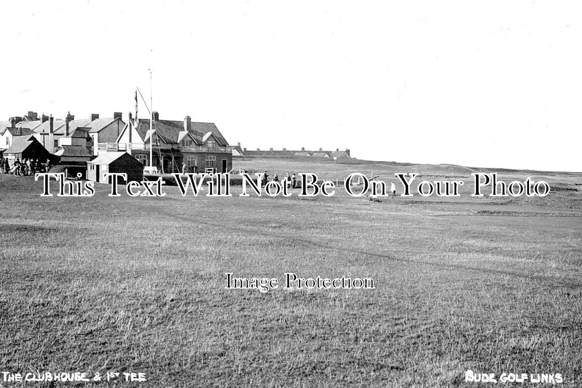 CO 1984 - THe Clubhouse, 1st Tee, Bude Golf Links, Cornwall