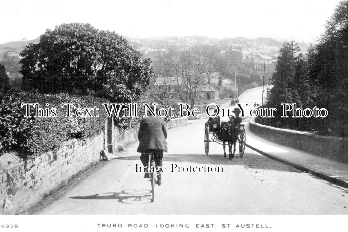 CO 1993 - Truro Road Looking East, St Austell, Cornwall